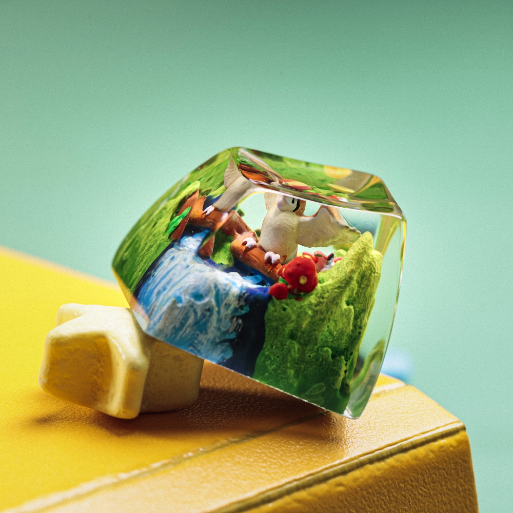 Pokemon - Pidgeot Artisan Keycap Breakwooden