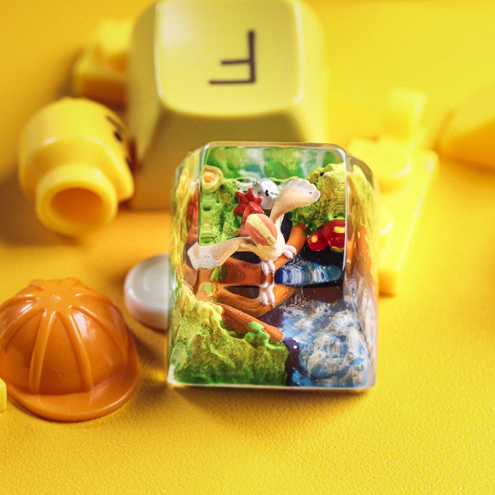 Pokemon - Pidgeot Artisan Keycap Breakwooden