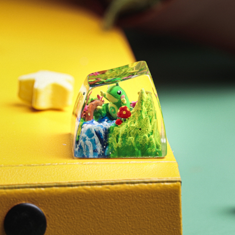 Pokemon - Politoed Artisan Keycap Breakwooden 3