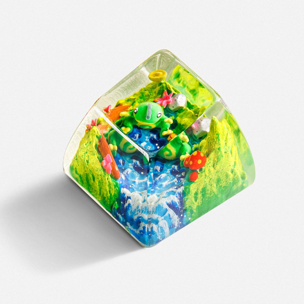 Pokemon - Politoed Artisan Keycap Breakwooden 4