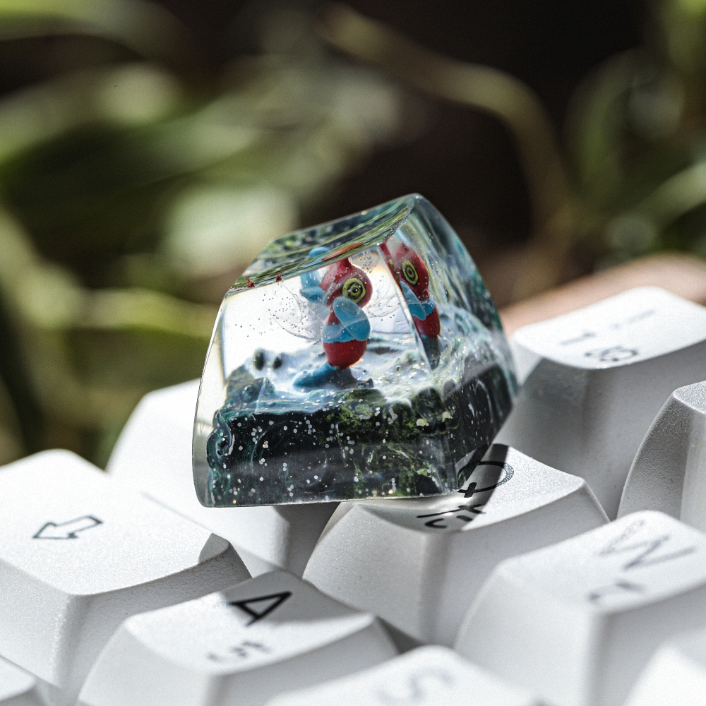 Pokemon - Porygon-Z Artisan Keycap Breakwooden