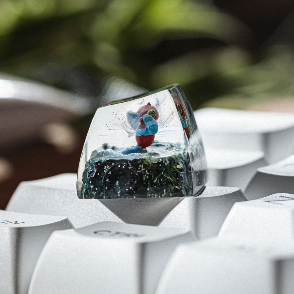 Pokemon - Porygon-Z Artisan Keycap Breakwooden
