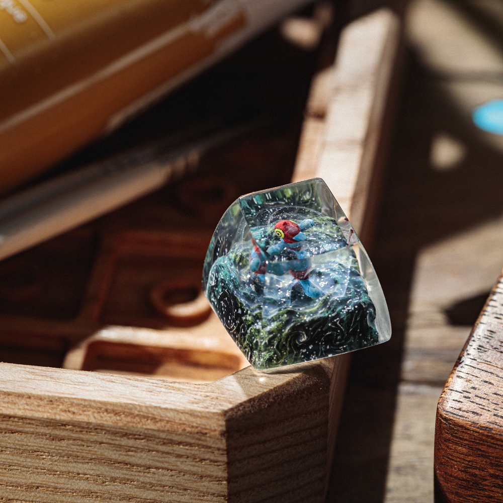 Pokemon - Porygon-Z Artisan Keycap Breakwooden