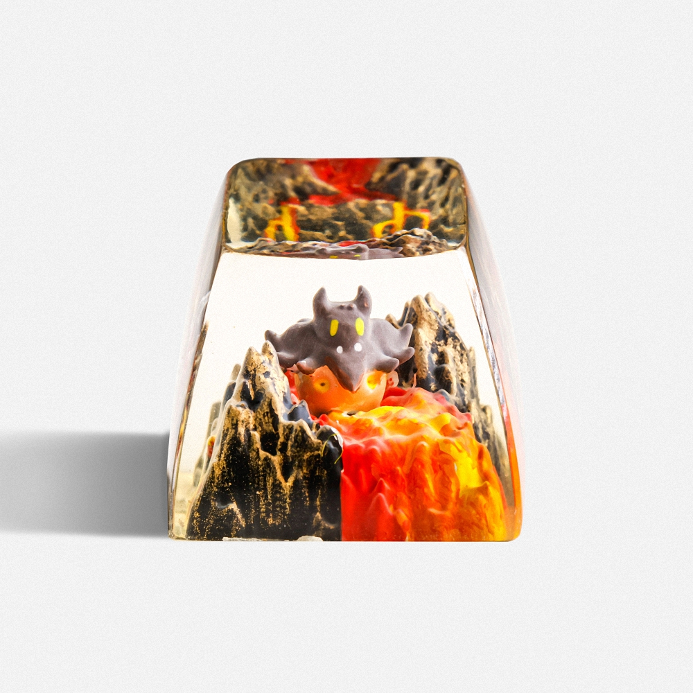 Pokemon - Pumpkaboo Artisan Keycap Breakwooden 4