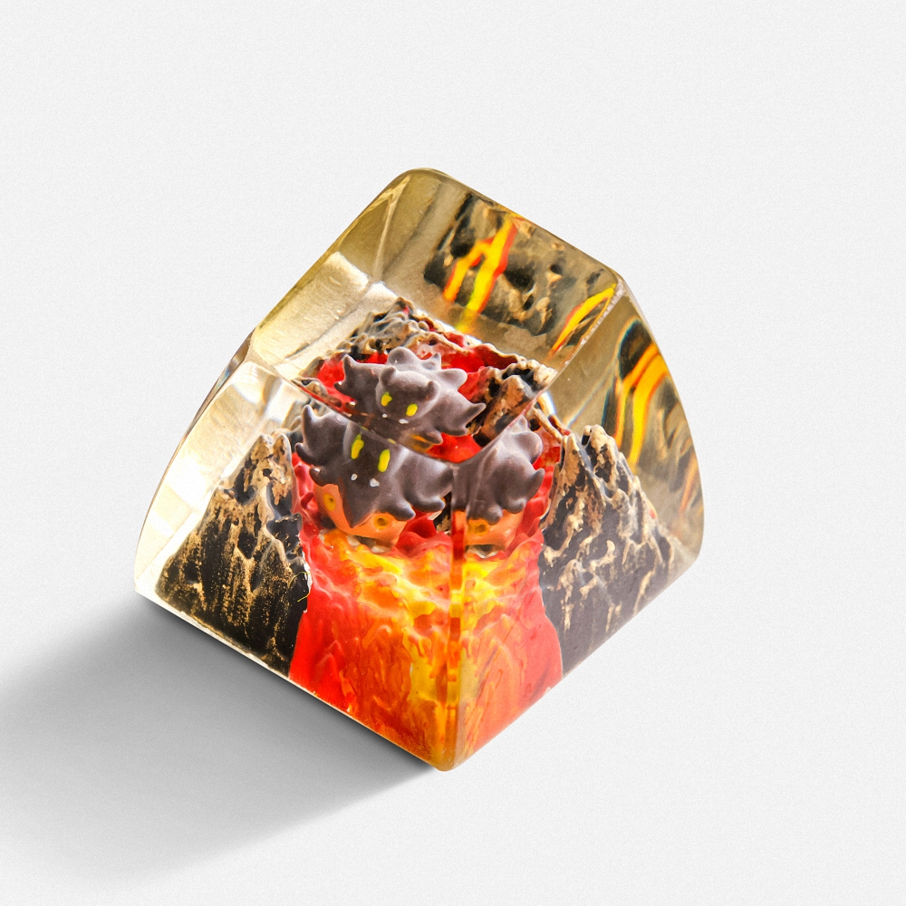 Pokemon - Pumpkaboo Artisan Keycap Breakwooden 4