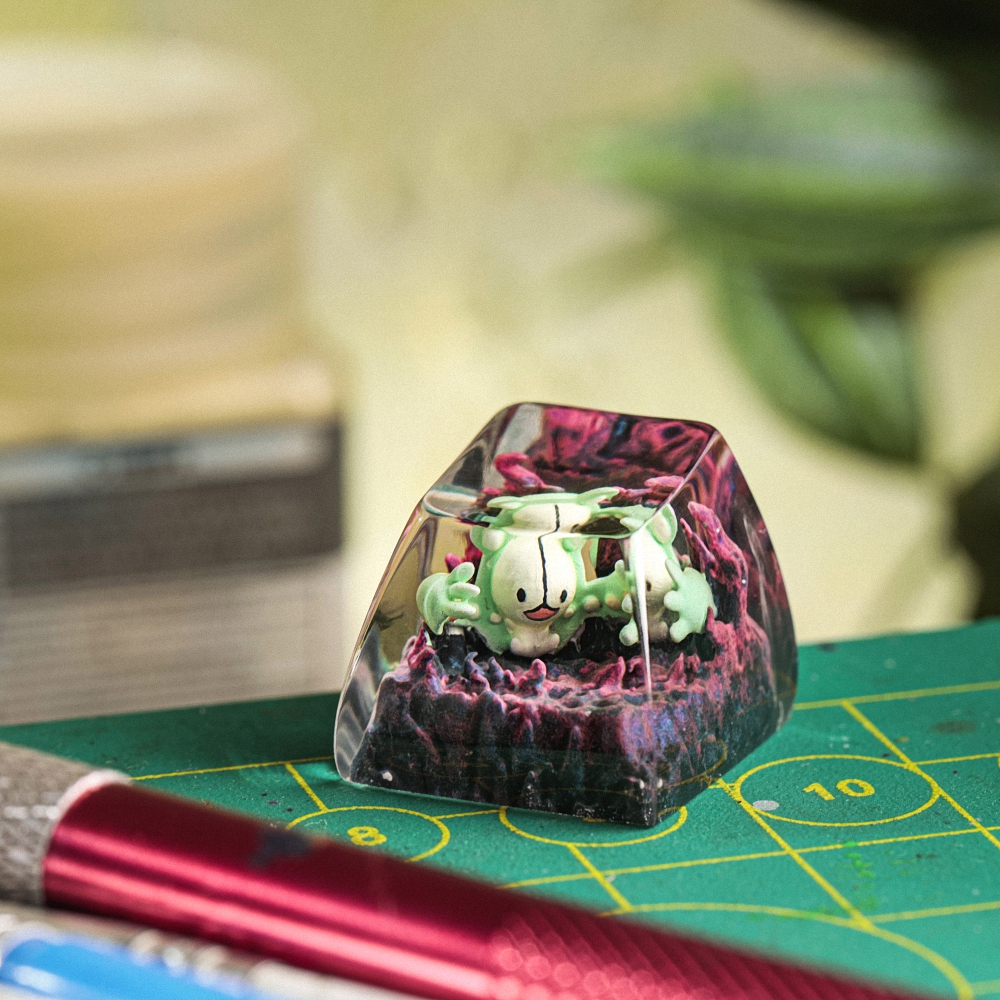 Pokemon - Reuniclus Artisan Keycap Breakwooden