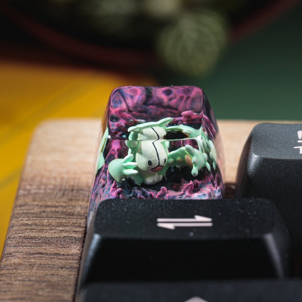 Pokemon - Reuniclus Artisan Keycap Breakwooden 4