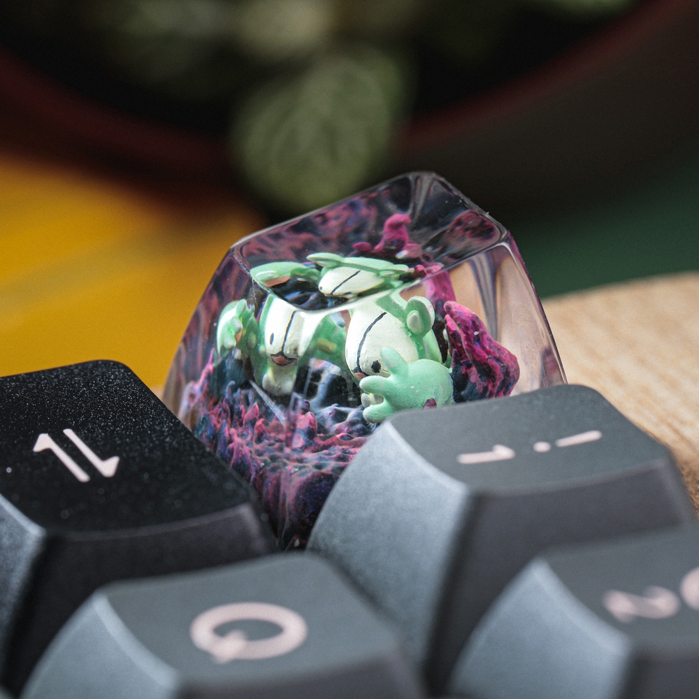 Pokemon - Reuniclus Artisan Keycap Breakwooden 4