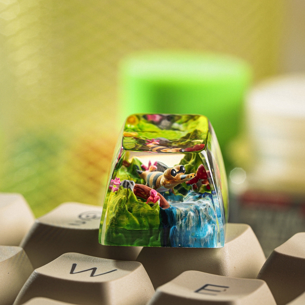 Pokemon - Sanddile Artisan Keycap Breakwooden