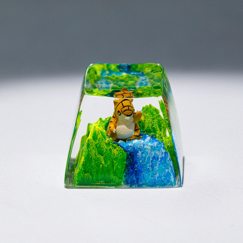 Pokemon - Sandshrew Artisan Keycap Breakwooden