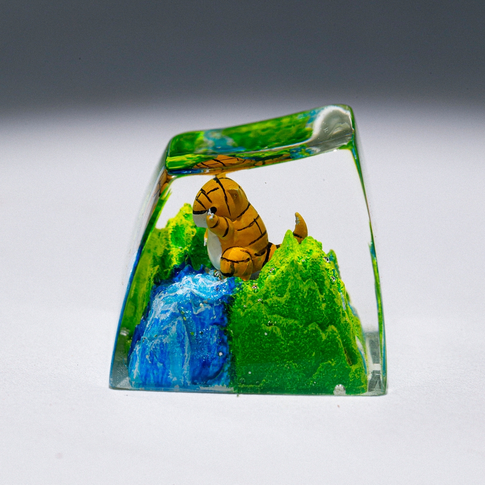 Pokemon - Sandshrew Artisan Keycap Breakwooden