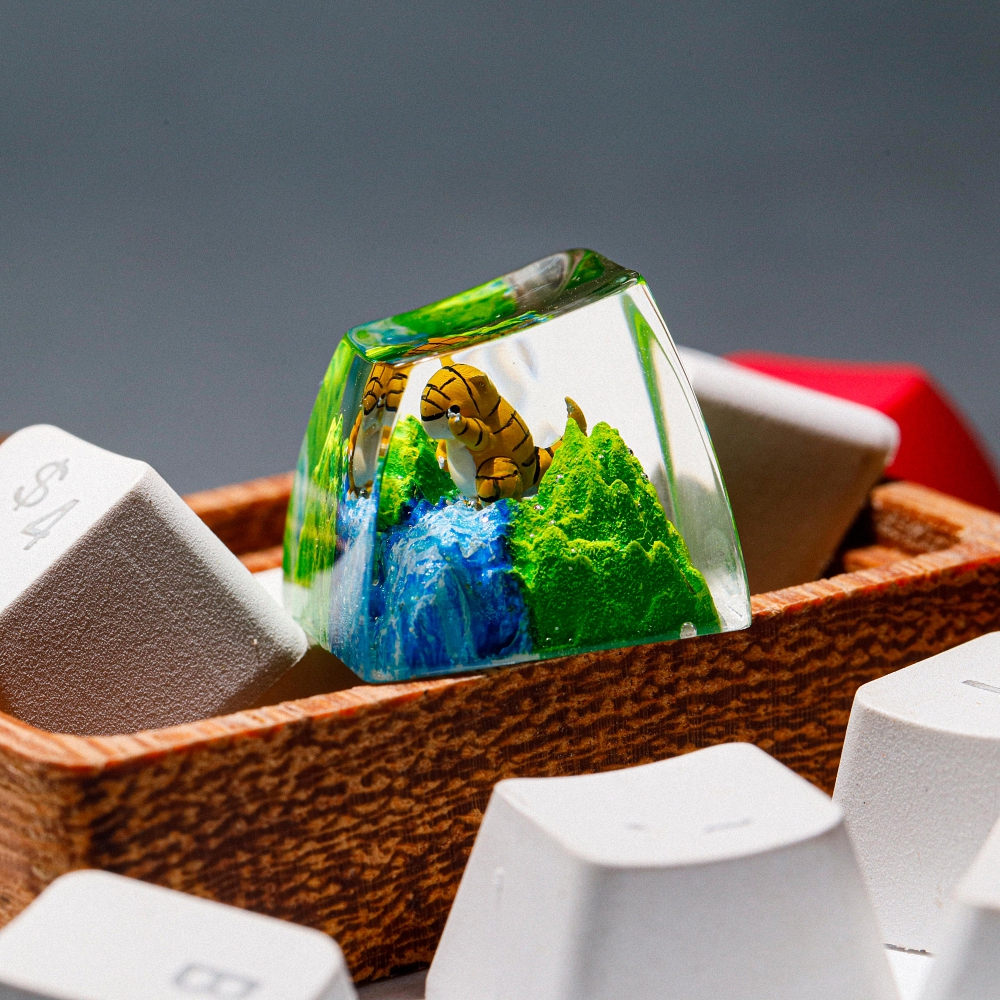 Pokemon - Sandshrew Artisan Keycap Breakwooden