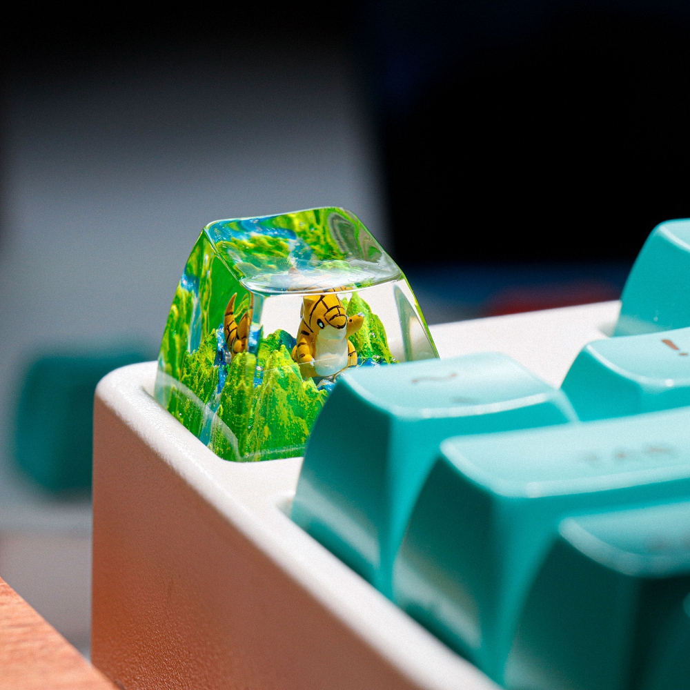 Pokemon - Sandshrew Artisan Keycap Breakwooden