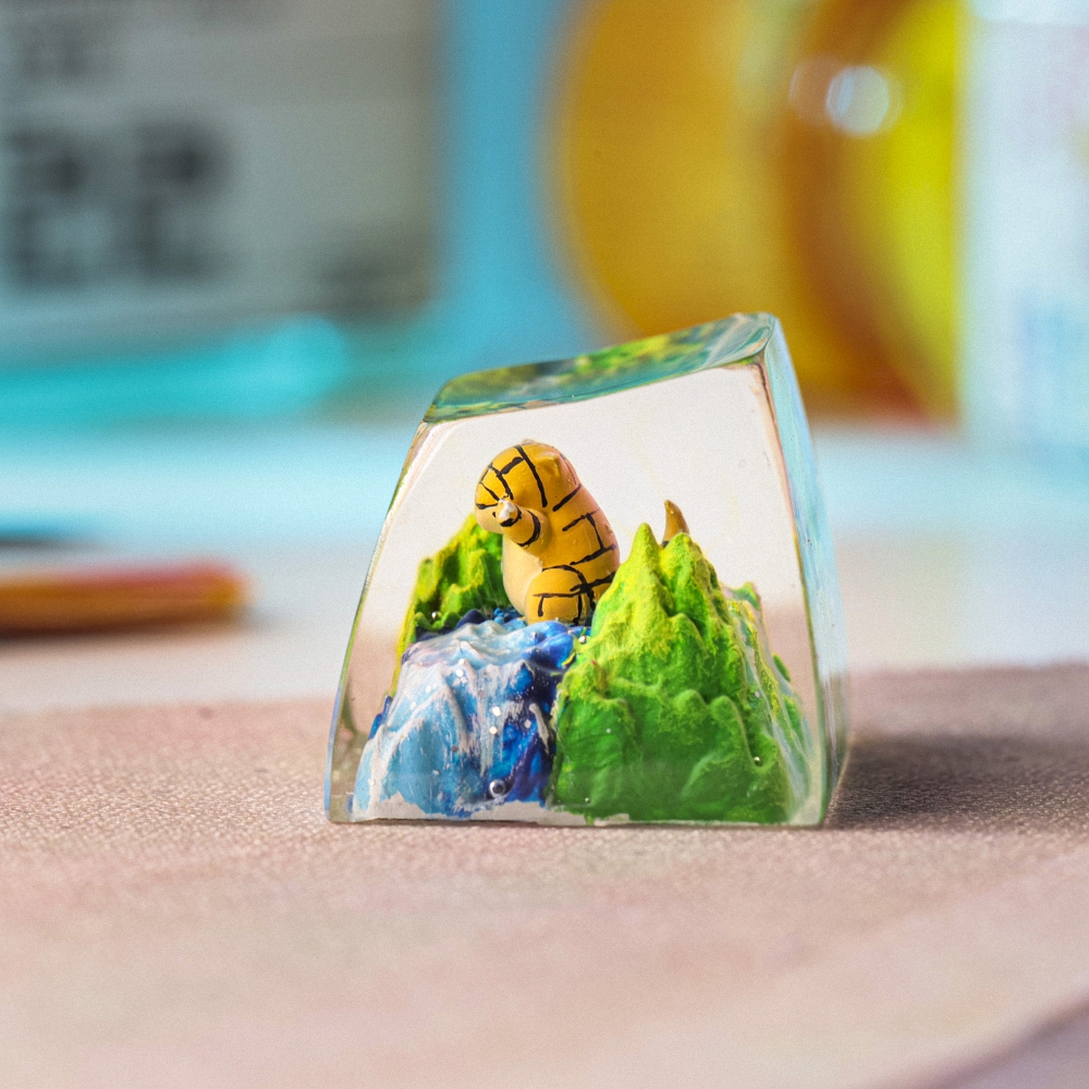 Pokemon - Sandshrew Artisan Keycap Breakwooden 3