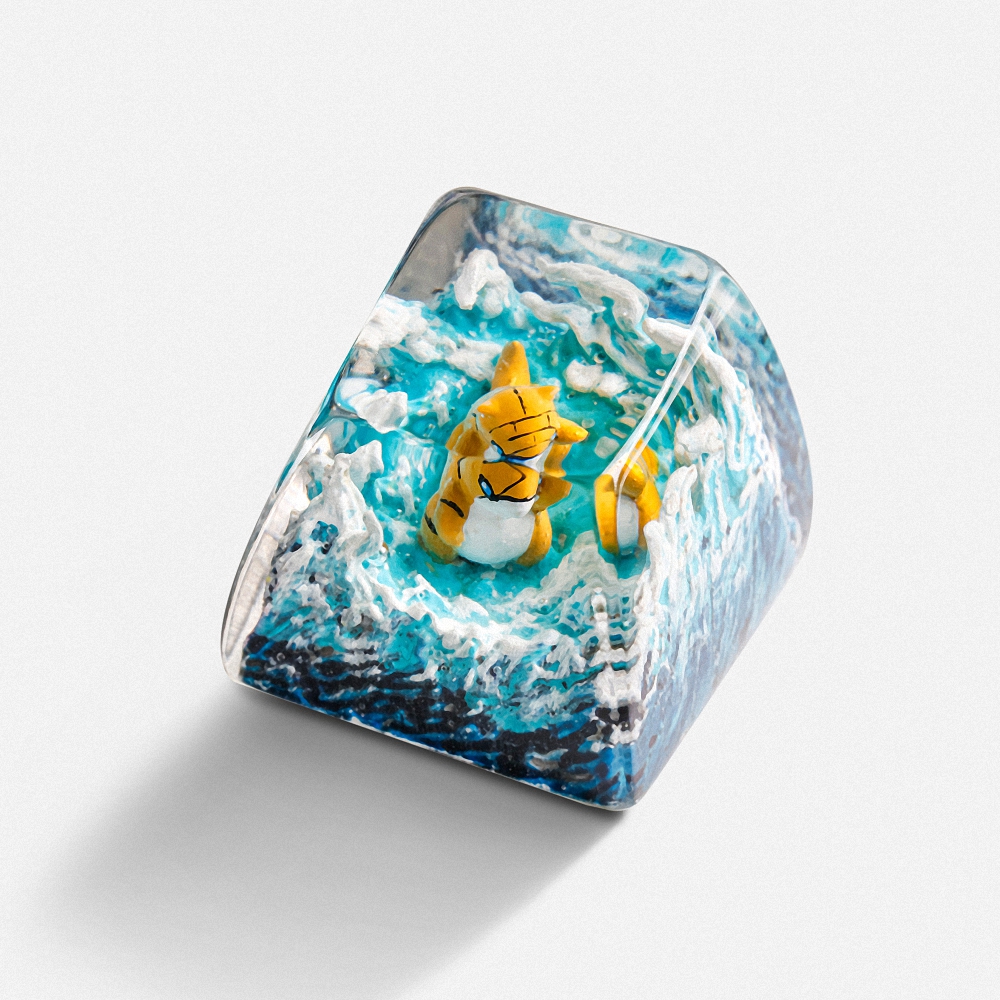 Pokemon - Sandshrew Artisan Keycap Breakwooden 5