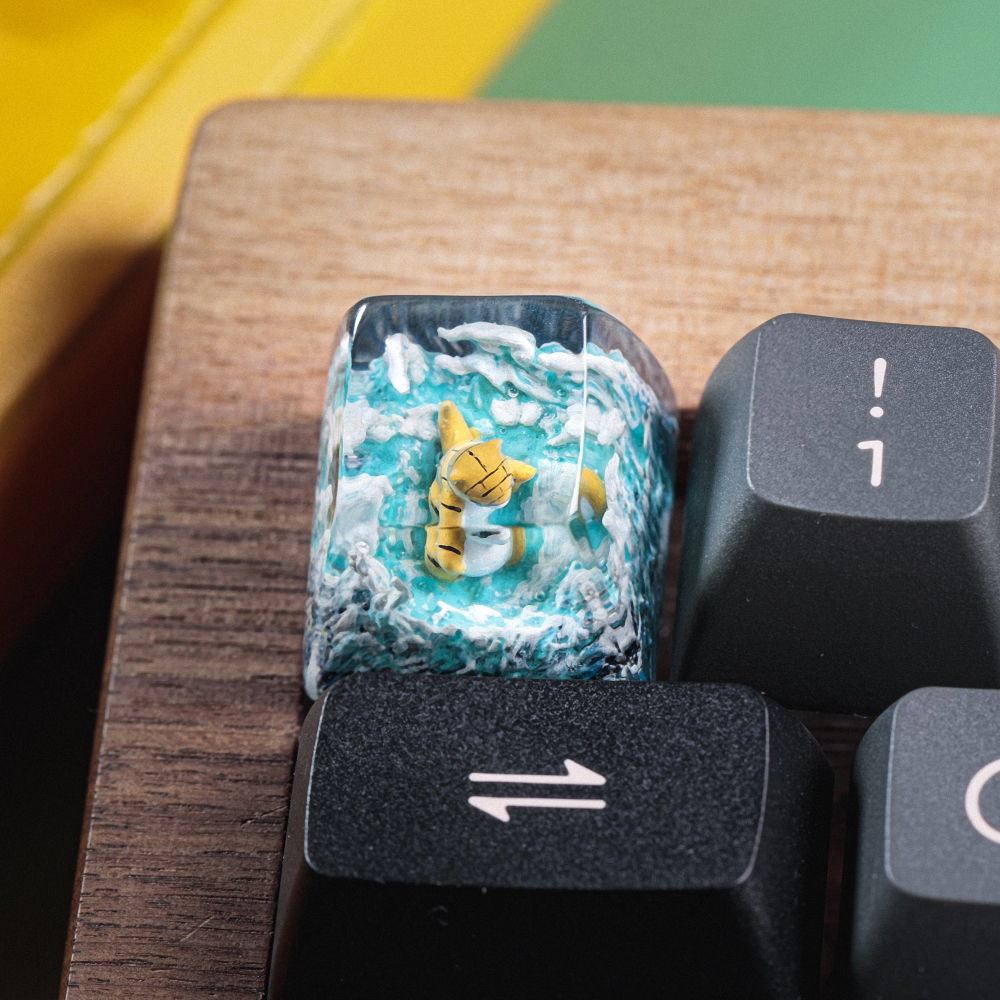 Pokemon - Sandshrew Artisan Keycap Breakwooden 6