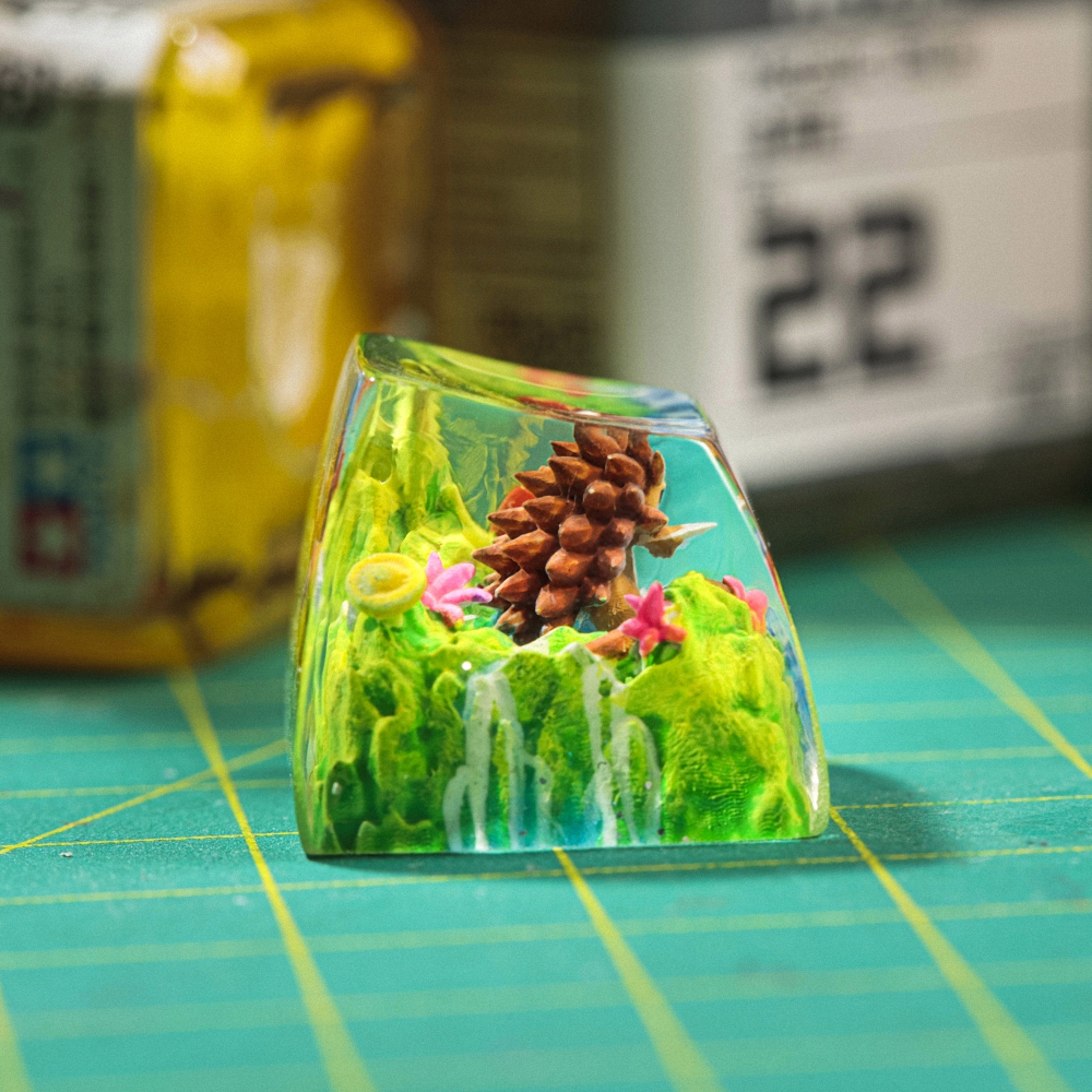 Pokemon - Sandslash Artisan Keycap Breakwooden 4