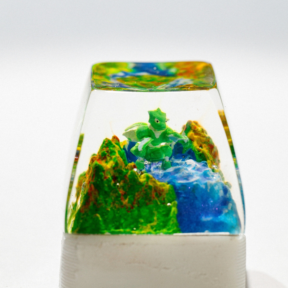 Pokemon - Scyther Artisan Keycap Breakwooden 5