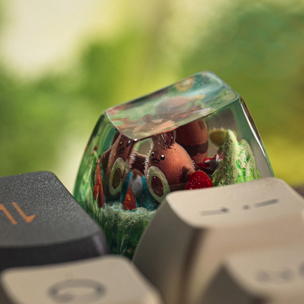 Pokemon - Sentret Artisan Keycap Breakwooden