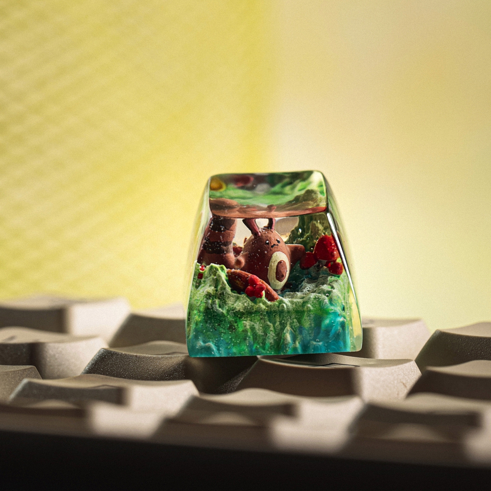 Pokemon - Sentret Artisan Keycap Breakwooden