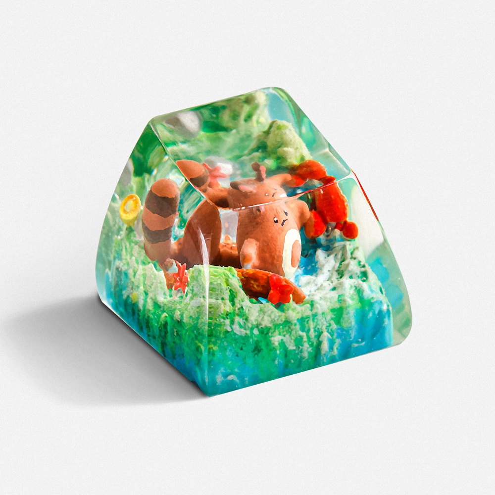 Pokemon - Sentret Artisan Keycap Breakwooden 3
