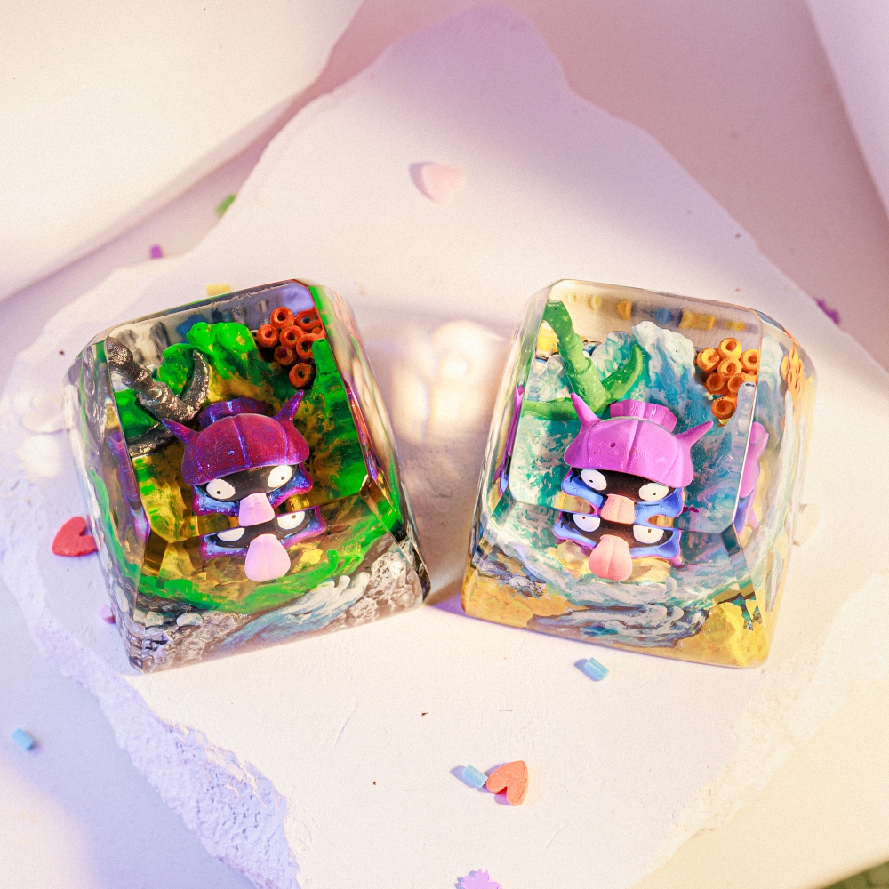 Pokemon - Shellder Artisan Keycap Breakwooden