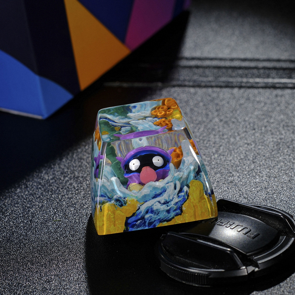 Pokemon - Shellder Artisan Keycap Breakwooden 2