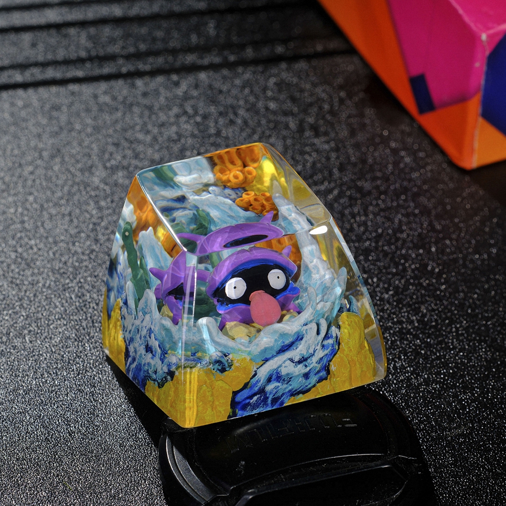 Pokemon - Shellder Artisan Keycap Breakwooden 2