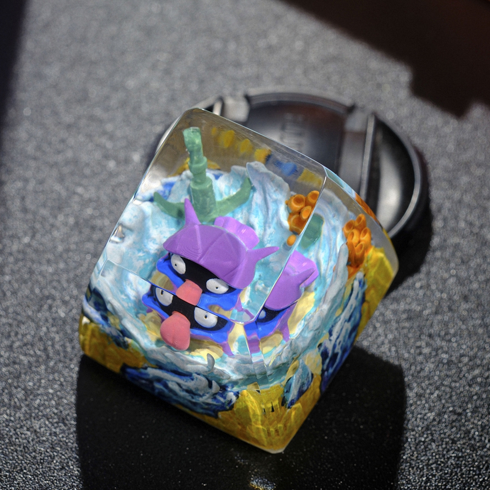 Pokemon - Shellder Artisan Keycap Breakwooden 2