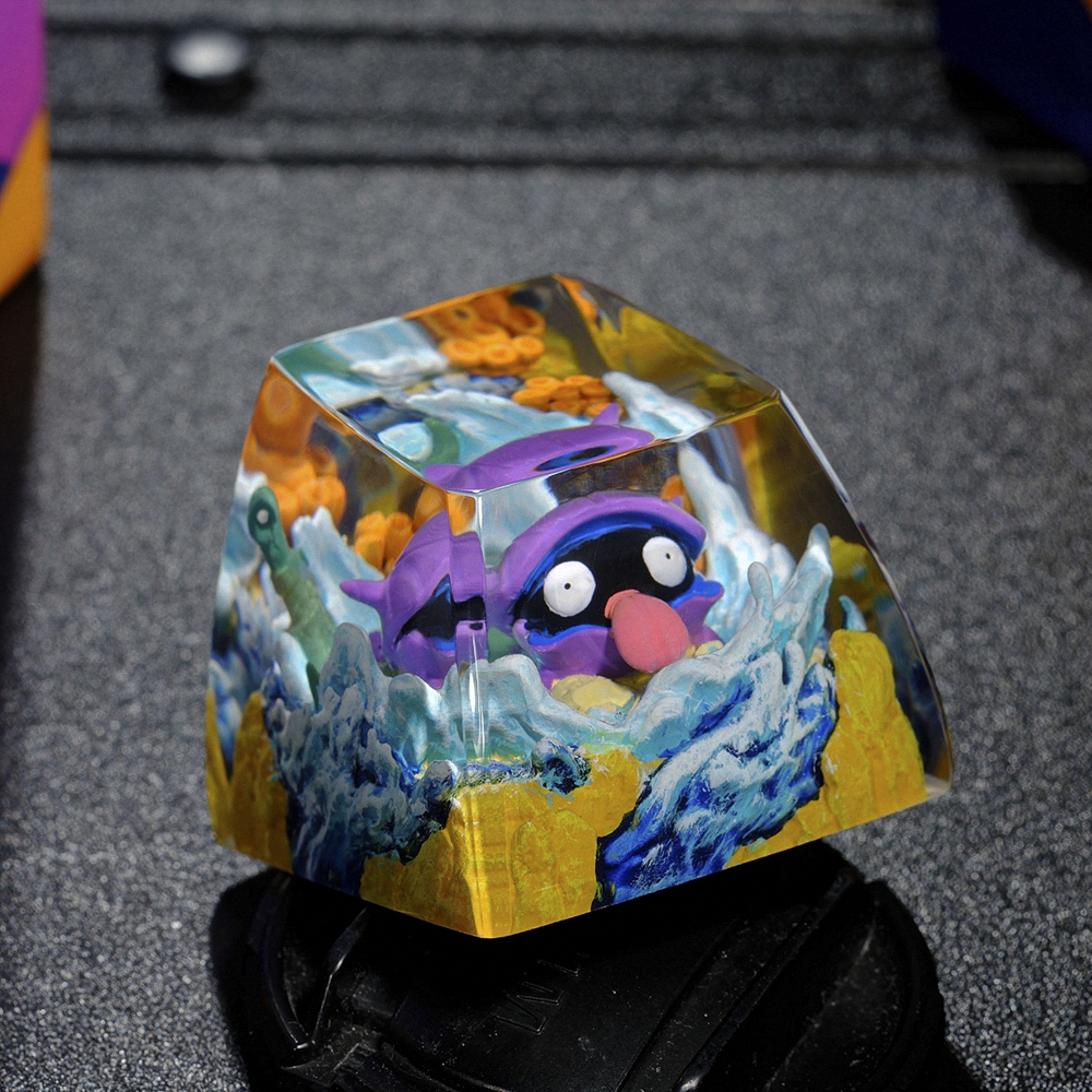 Pokemon - Shellder Artisan Keycap Breakwooden 2