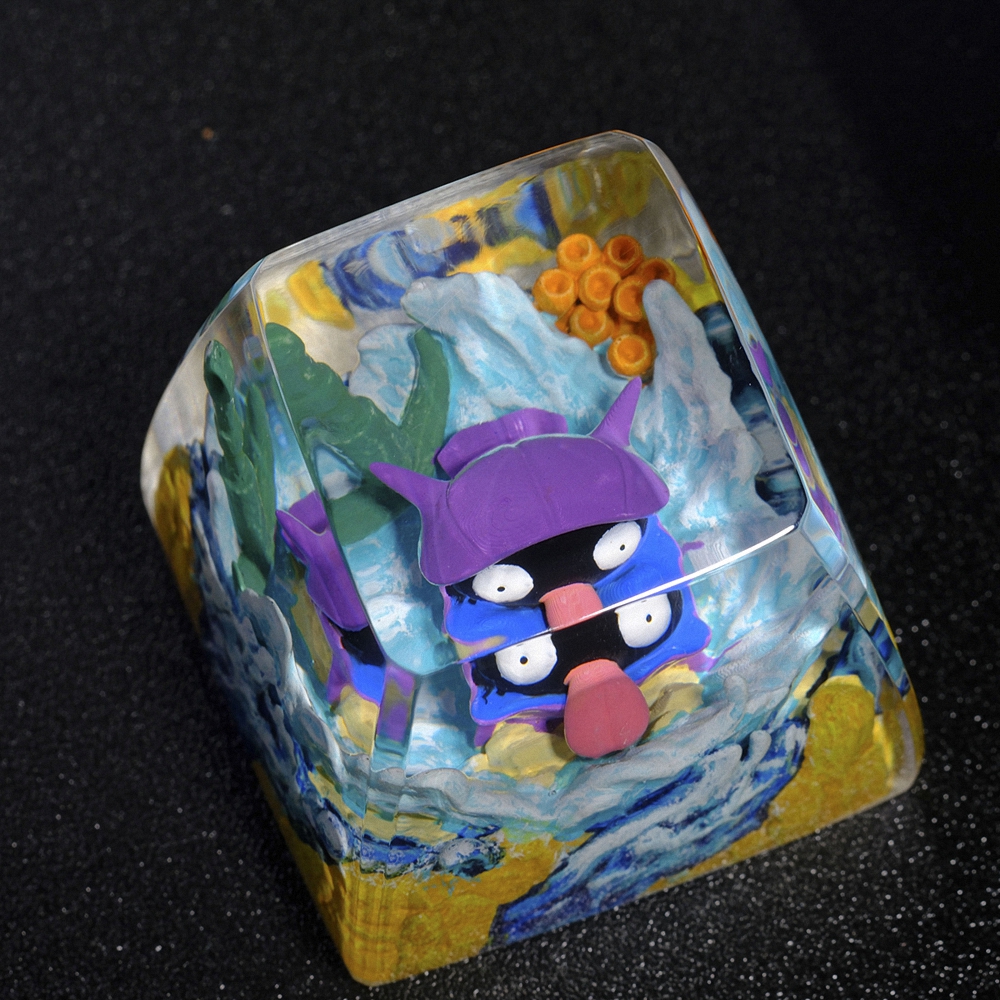 Pokemon - Shellder Artisan Keycap Breakwooden 2