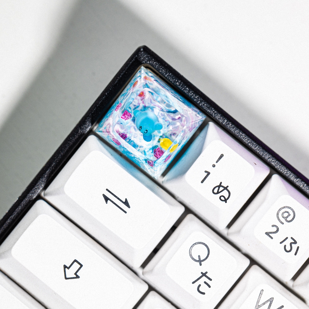 Pokemon - Shinny Kirby Artisan Keycap Breakwooden