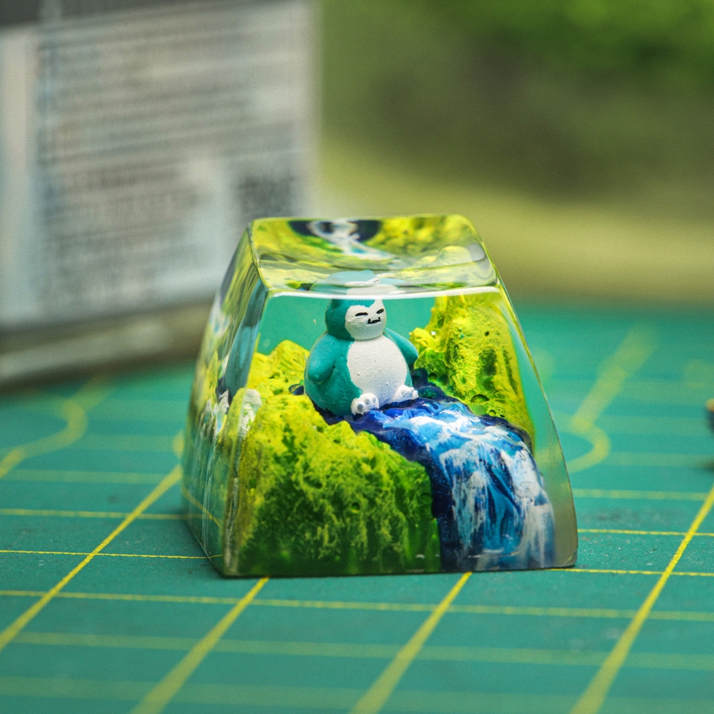 Pokemon - Snolax Artisan Keycap Breakwooden 2