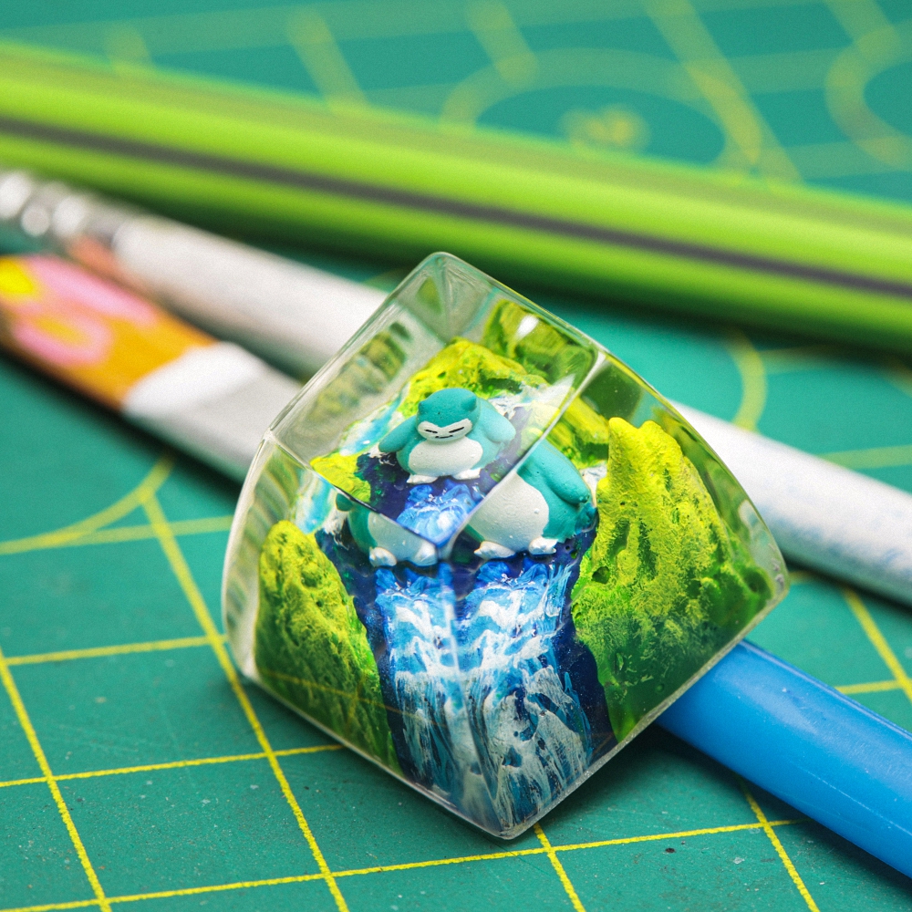 Pokemon - Snolax Artisan Keycap Breakwooden 2