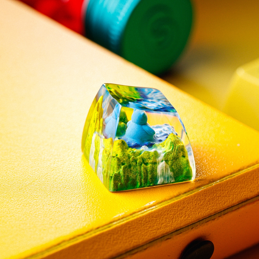 Pokemon - Snolax Artisan Keycap Breakwooden 3