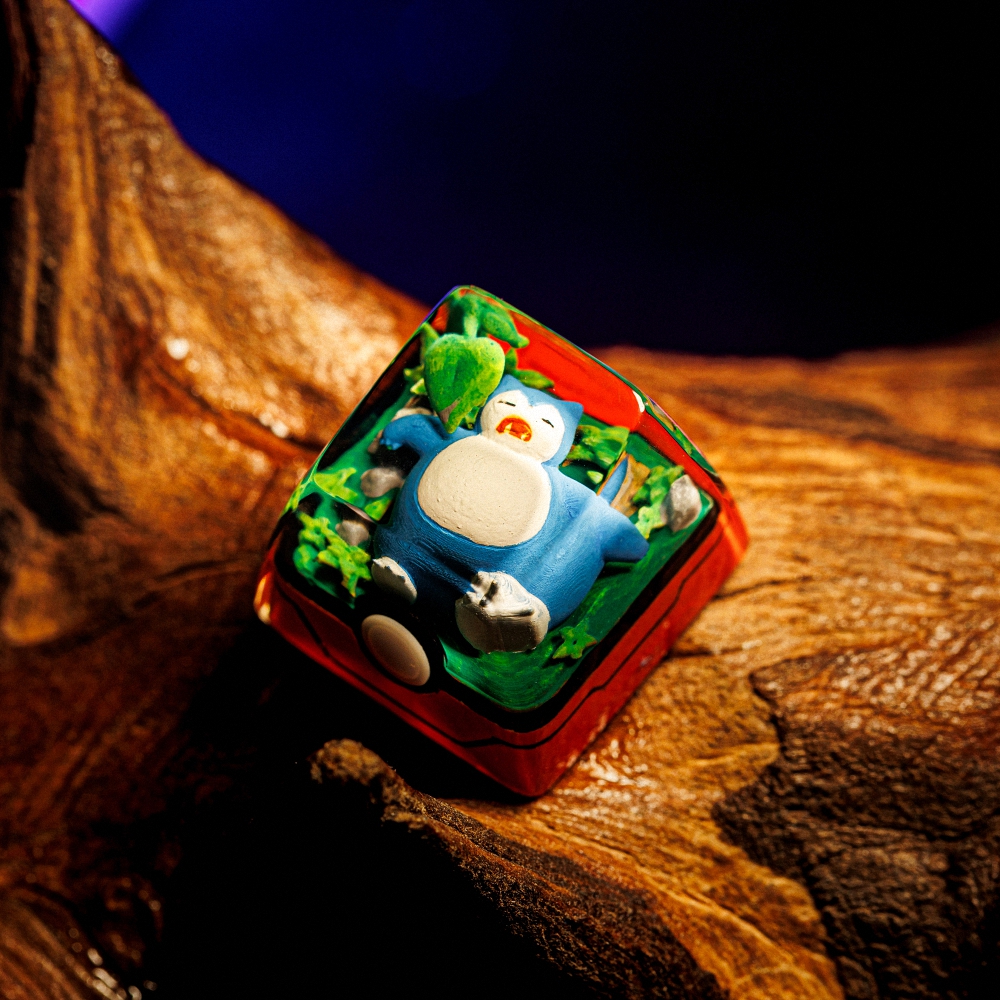 Pokemon - Snolax Artisan Keycap Breakwooden 4