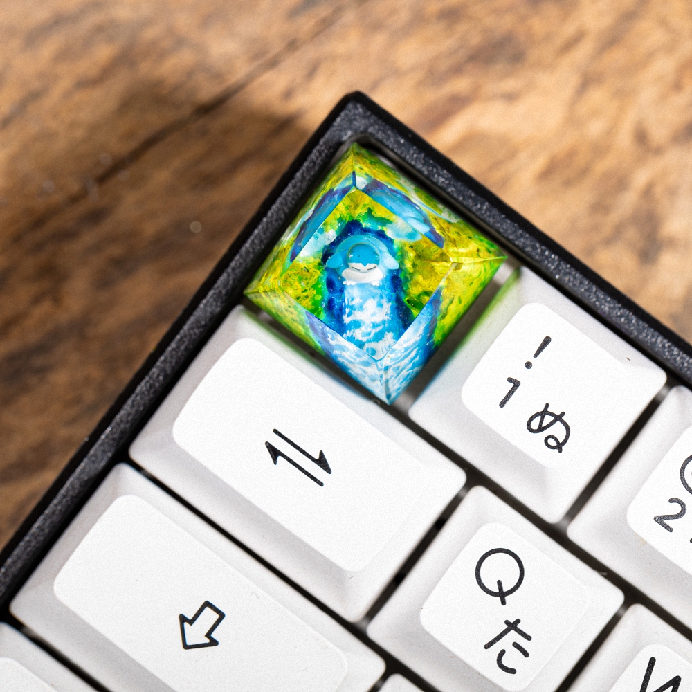 Pokemon - Snolax Artisan Keycap Breakwooden 7