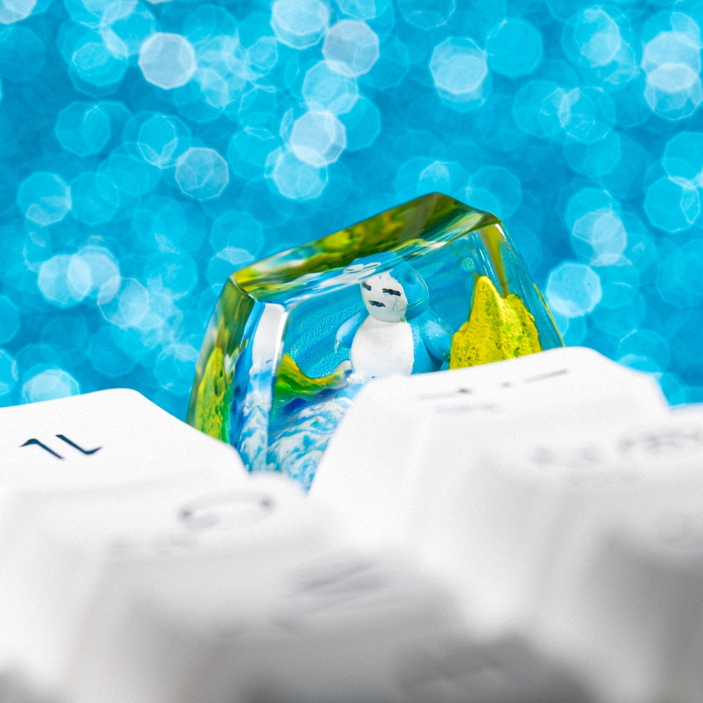 Pokemon - Snolax Artisan Keycap Breakwooden 7