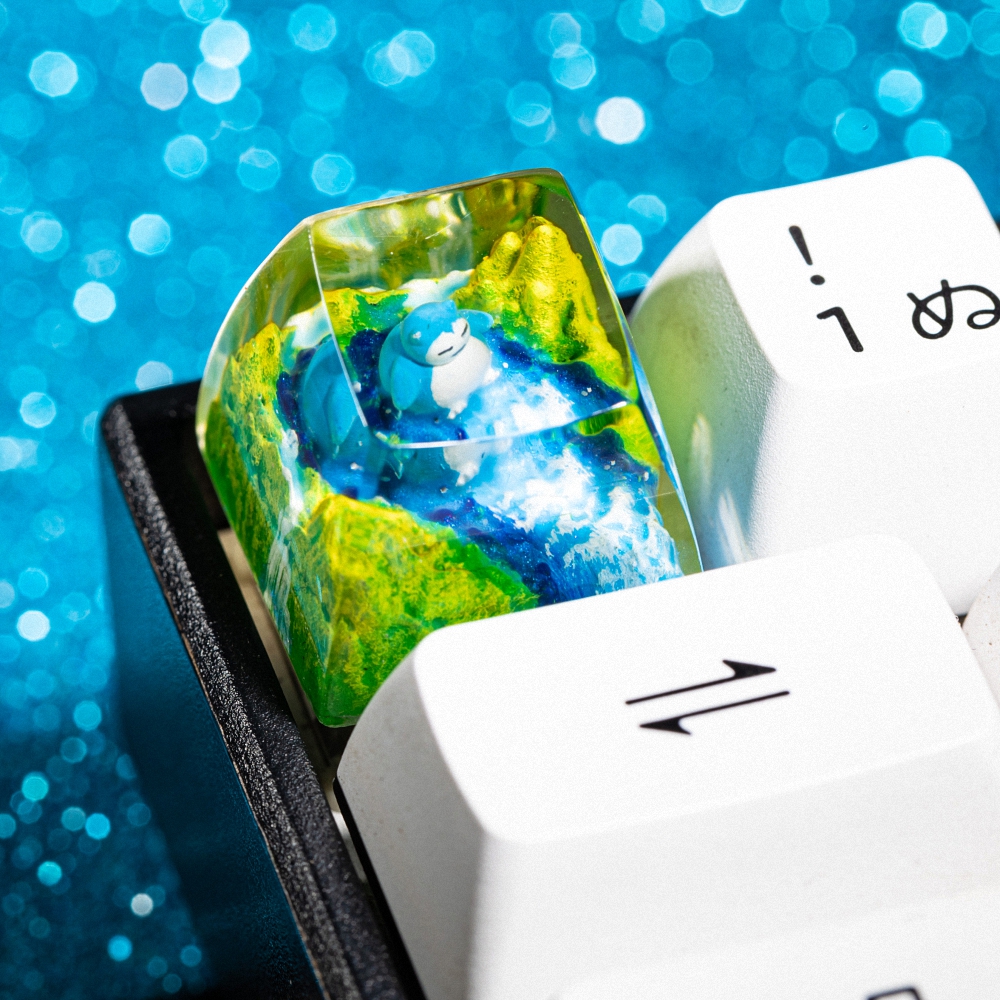 Pokemon - Snolax Artisan Keycap Breakwooden 7