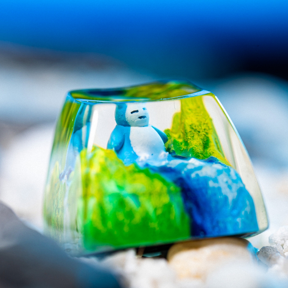 Pokemon - Snolax Artisan Keycap Breakwooden 7