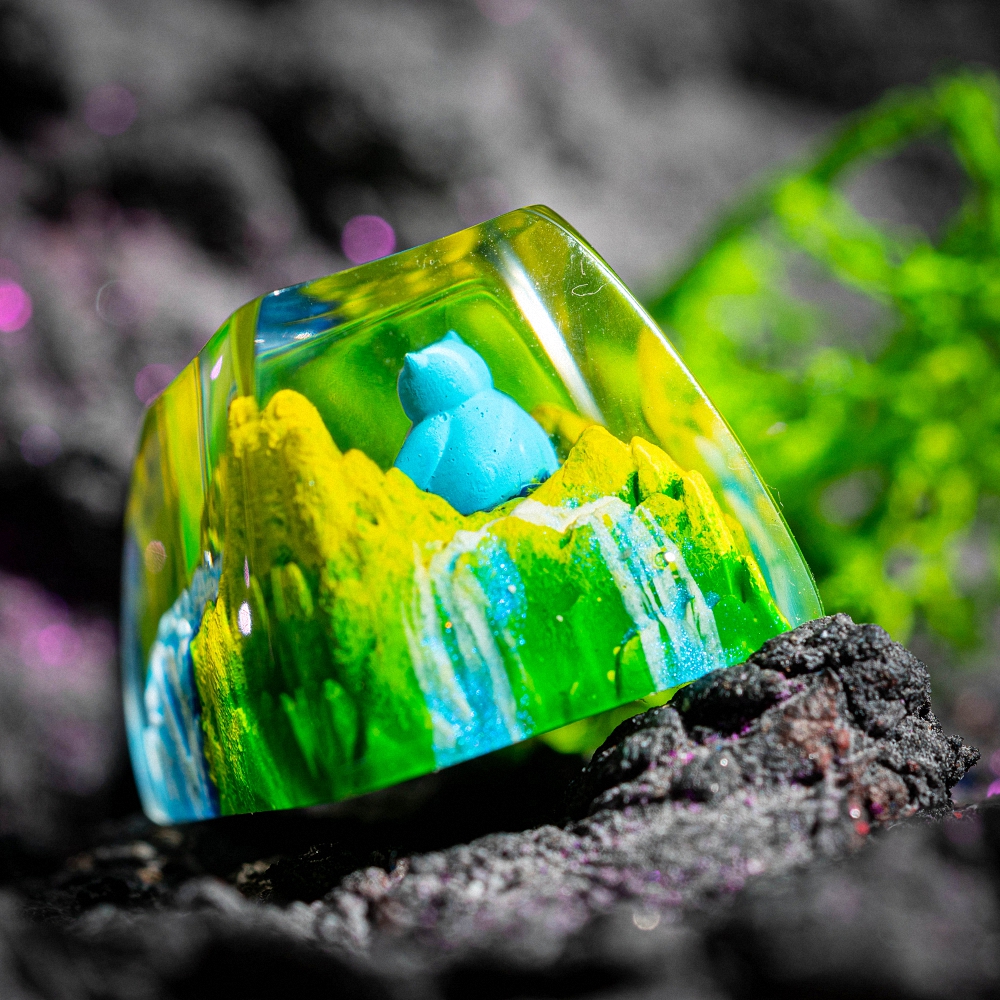 Pokemon - Snolax Artisan Keycap Breakwooden 8