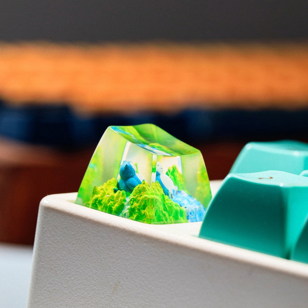 Pokemon - Snolax Artisan Keycap Breakwooden 9