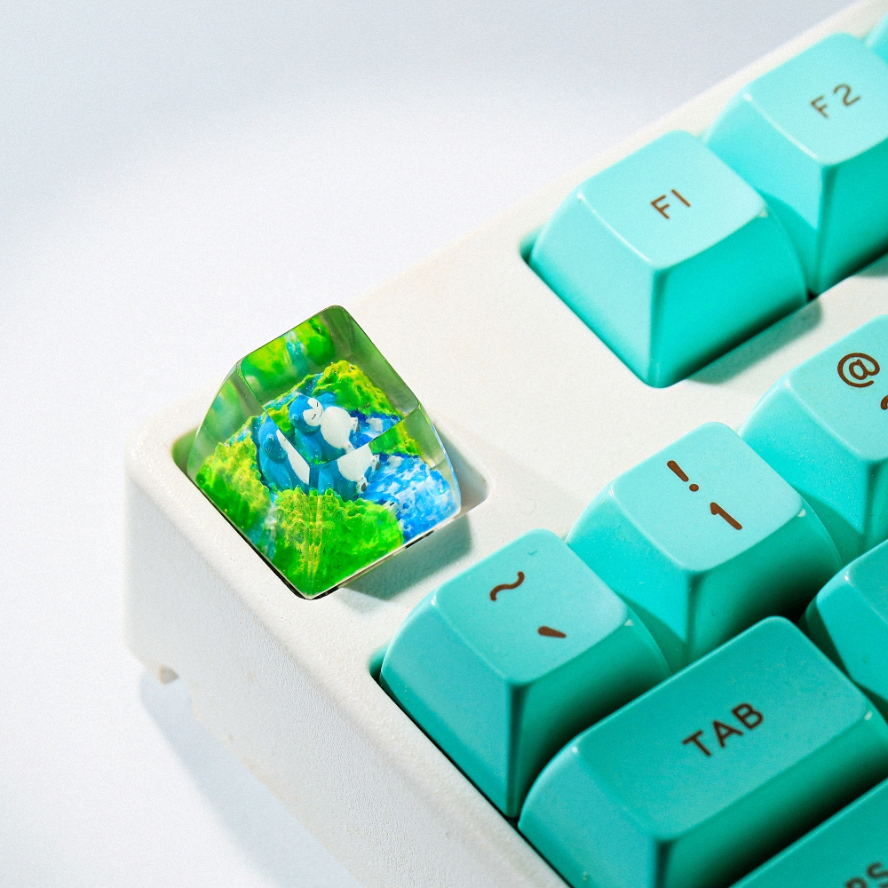 Pokemon - Snolax Artisan Keycap Breakwooden 9