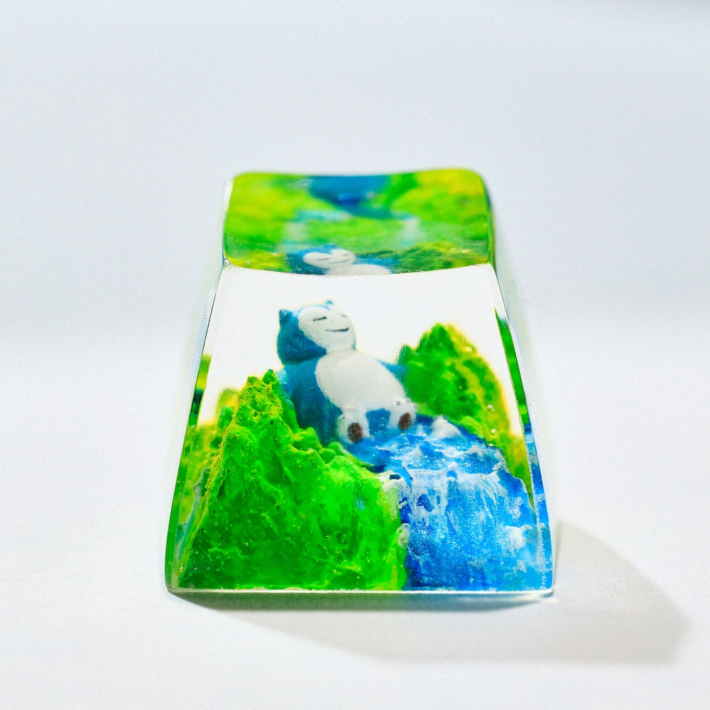Pokemon - Snolax Artisan Keycap Breakwooden 9