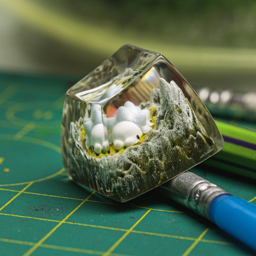 Pokemon - Snom Artisan Keycap Breakwooden