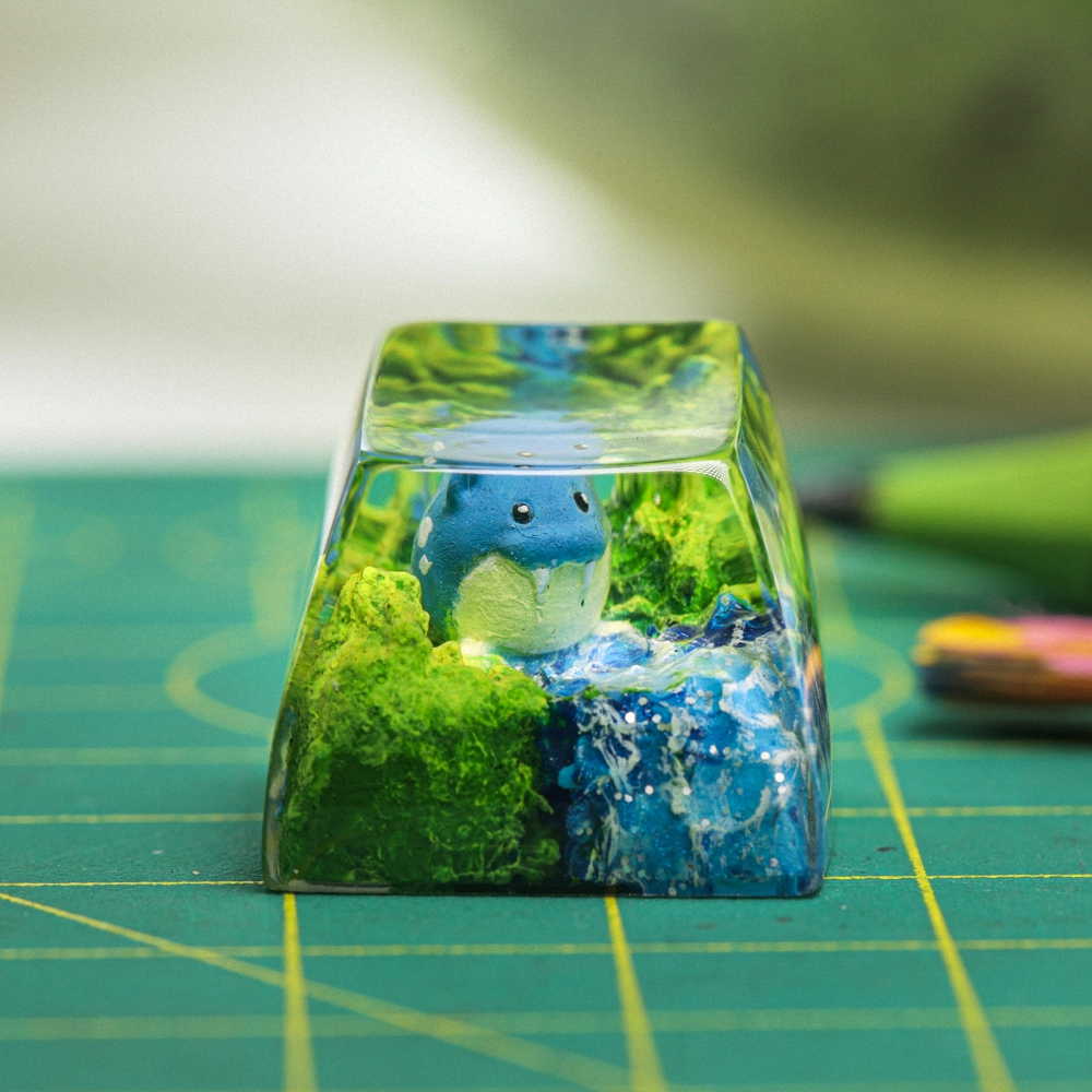 Pokemon - Spheal Artisan Keycap Breakwooden