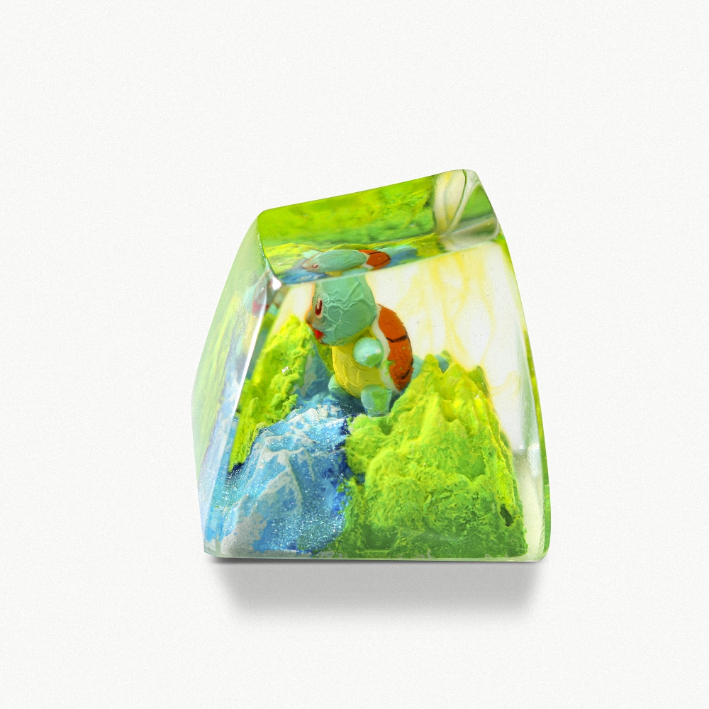 Pokemon - Squirtle Artisan Keycap Breakwooden 12