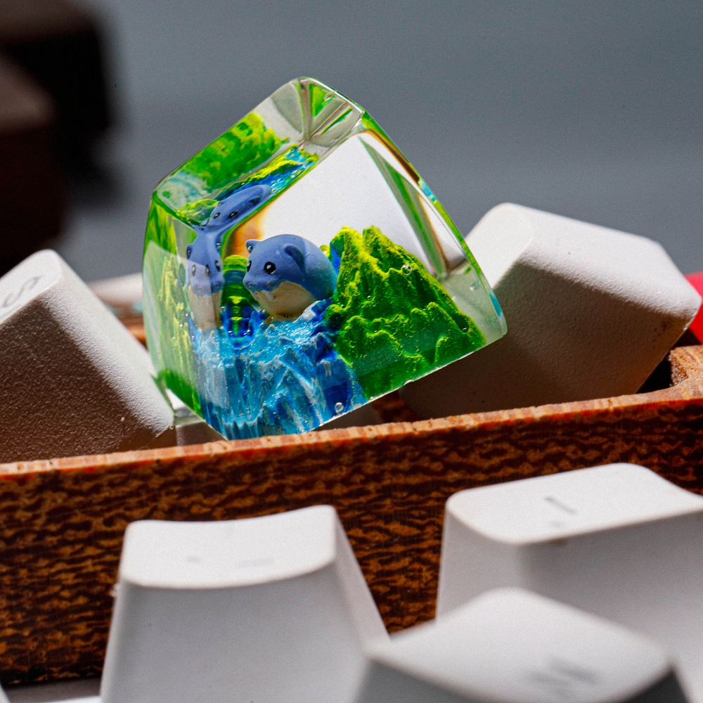 Pokemon - Tamazarashi Artisan Keycap Breakwooden