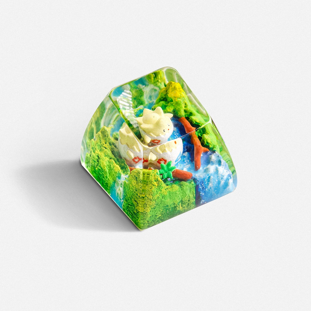 Pokemon - Togepi Artisan Keycap Breakwooden 13
