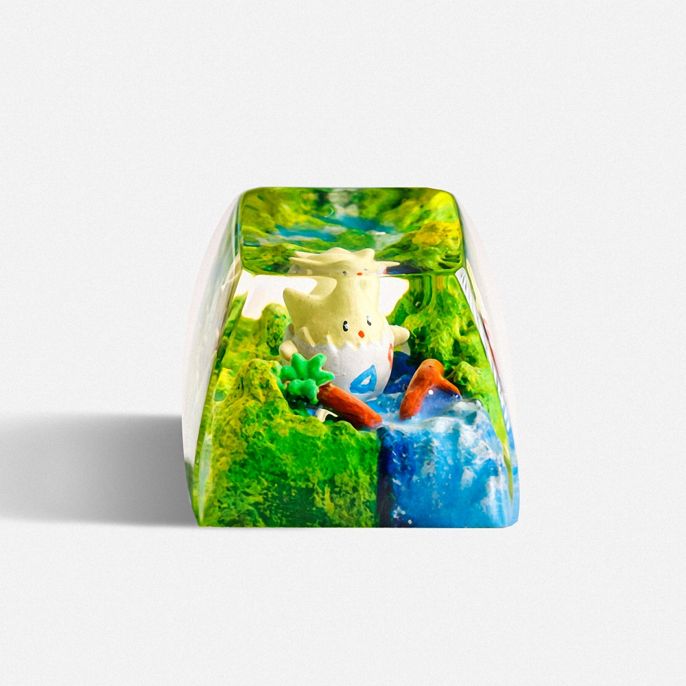 Pokemon - Togepi Artisan Keycap Breakwooden 13